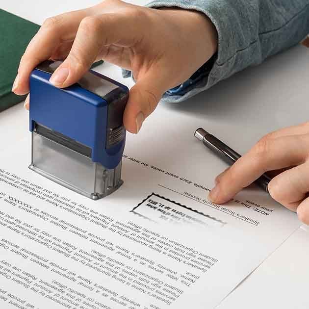 Best company registration process showing official document stamping and legal business registration paperwork